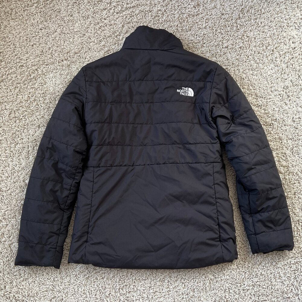 The North Face Reversible Puffer Jacket Black Size M 10/12 - Picture 4 of 7